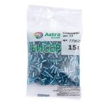Стеклярус Astra&Craft 5 мм, 150 г (10х15 г), цв. 33 светло-бирюзовый