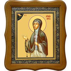 Мария Цейтлин преподобномученица, монахиня. Икона на холсте.
