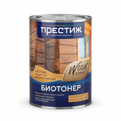 Декоративный лессирующий состав Biotoner, махагон, 0,9 кг