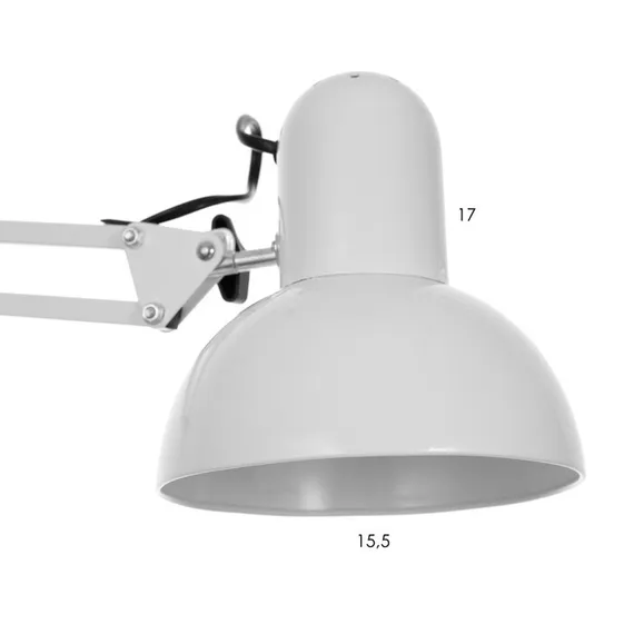 Торшер напольный 930 "Валли, белый" 220V E27 40W 165х28х28 см