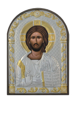Спаситель, икона арочная, пластик 62x88