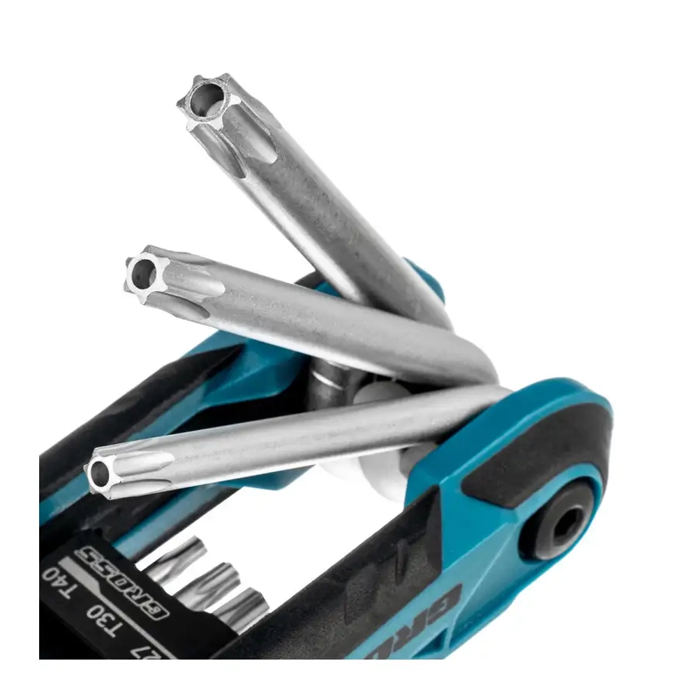 Набор ключей имбусовых Tamper-Torx, TT10-TT40, CrV, ск GROSS 16413