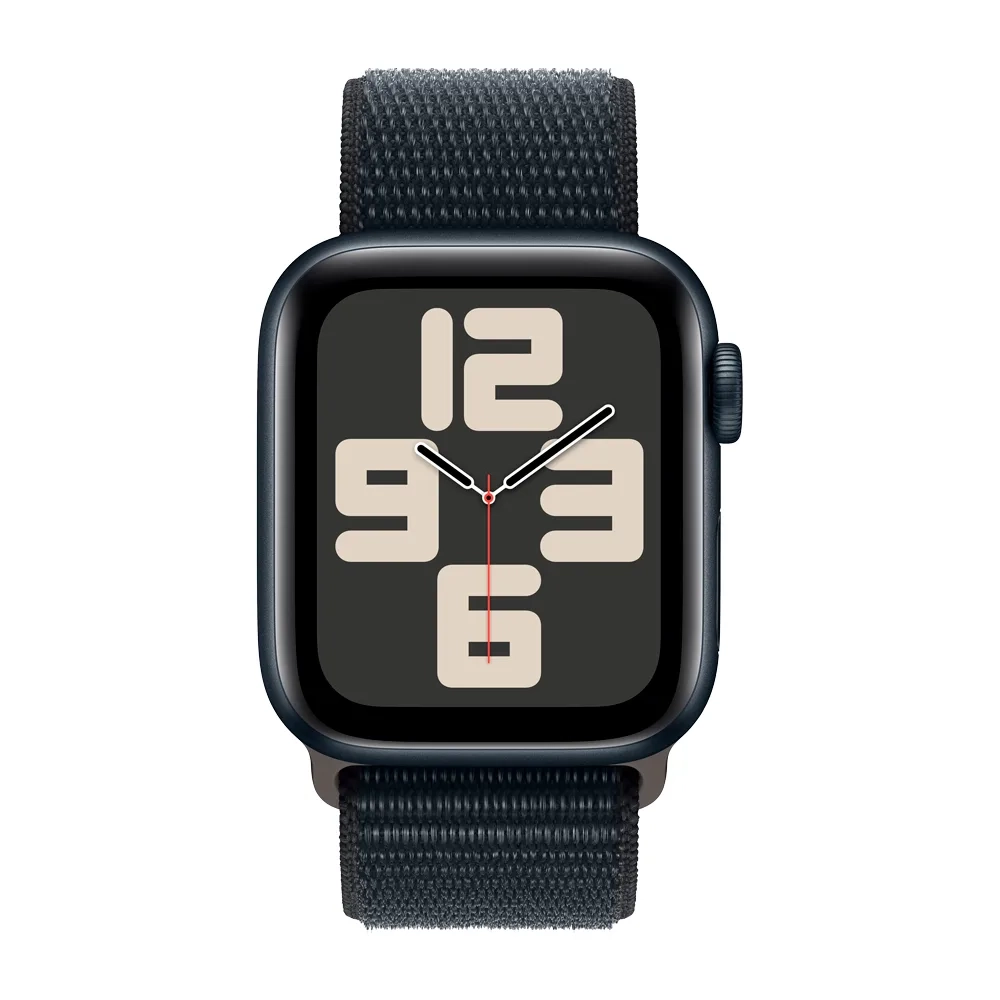 Умные часы Apple Watch SE 2 (2023) GPS, 40mm, Aluminium Case with Sport Loop, Midnight (Тёмная ночь)