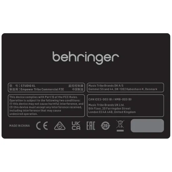 Behringer Studio XL