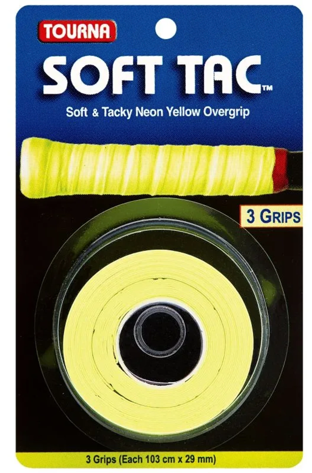 Теннисные намотки Tourna Soft Tac 3P