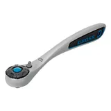 Набор торцевых головок, трещотка 120 зубьев, 1/4", CrV, 36 предметов Gross — фото 2