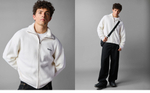 Мужской вязаный кардиган boxy fit на молнии - BERSHKA