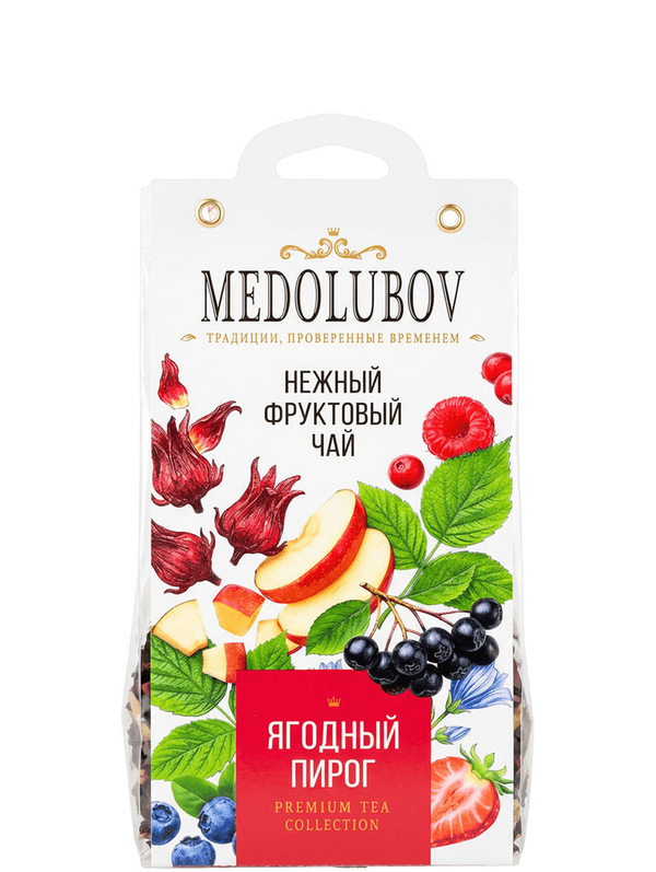 Чай фруктовый «Ягодный пирог» Медолюбов 50 г