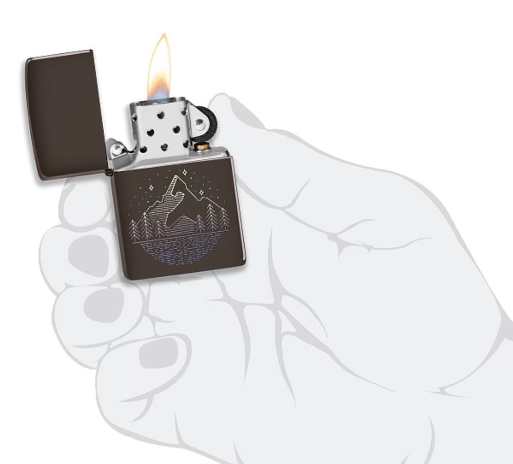 Зажигалка ZIPPO Mountain Design 49633