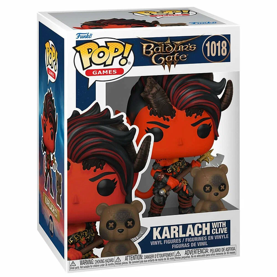 Фигурка Funko POP! Games: Baldur’s Gate — Karlach with Clive (№1018) 84957