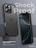 Чехол накладка iPhone 16 Pro Max 6.9" Gurdini Shockproof Case Black