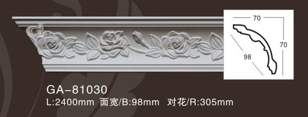 Карниз потолочный GA81030