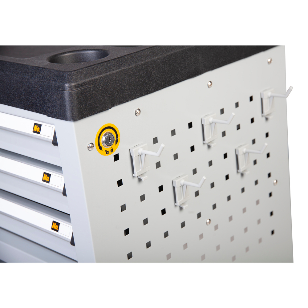 WDK-713 Тележка инструментальная открытая, 3 ящика