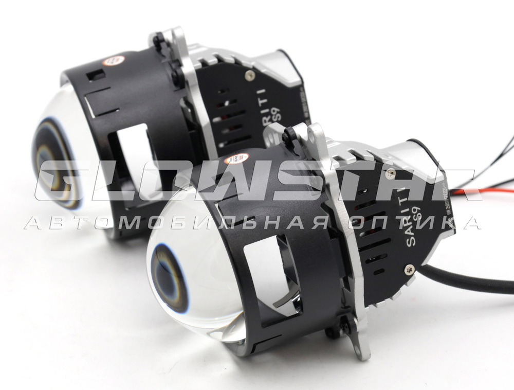 Билед модули Sariti S9 3.0 дюйма, 2 чипа, 6000K, 12V, 56W/64W, крепление 3R (комплект, 2шт)