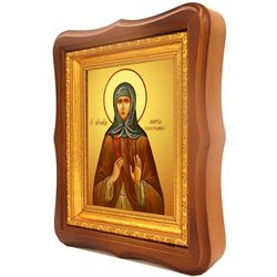 Мария Виноградова преподобномученица. Икона на холсте.