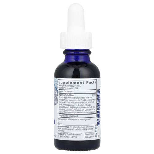 Biocidin Botanicals, Biocidin®, жидкая добавка широкого спектра действия, 30 мл (1 жидк. унция)