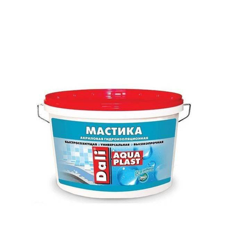 МАСТИКА DALI AQUAPLAST АКРИЛОВАЯ ГИДРОИЗОЛЯЦИОННАЯ 9Л