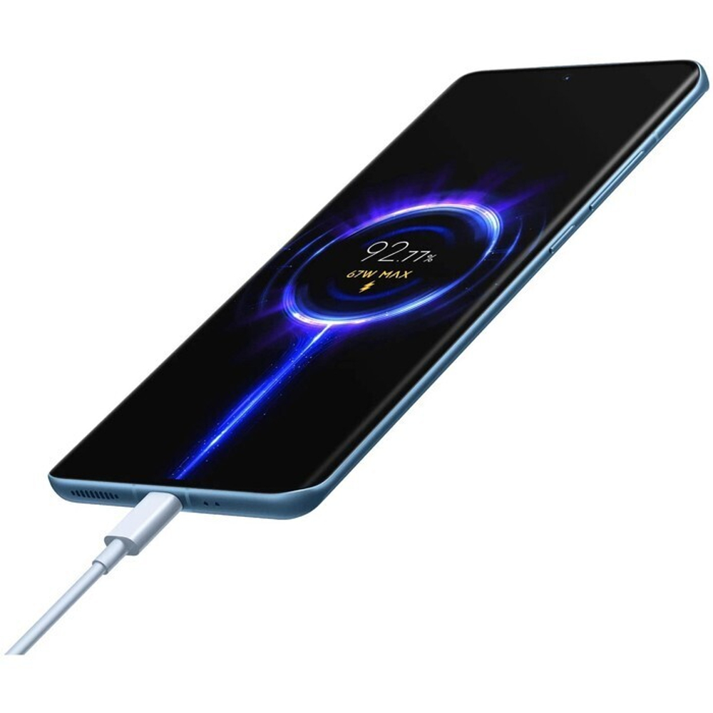 Смартфон Xiaomi 12X RU, 6.28", Amoled, 8 Гб, 128 Гб, 50 Мп, 32 Мп, 4500 мАч, NFC, синий