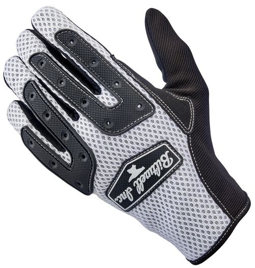 Купить Мотоперчатки Текстильные Biltwell Anza Gloves / Черно-белый