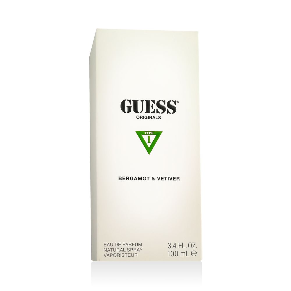 Guess Type 1: Bergamot &amp; Vetiver Eau De Parfum 100 ml (unisex)