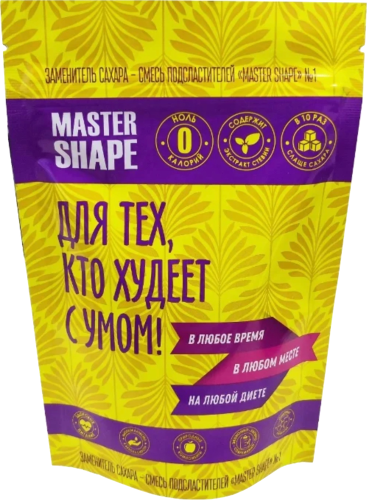 Master Shape сахарозаменитель №1 порошок, 150 г