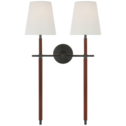 Настенный светильник Visual Comfort Bryant Large Wrapped Double Tail Sconce (Open Box)