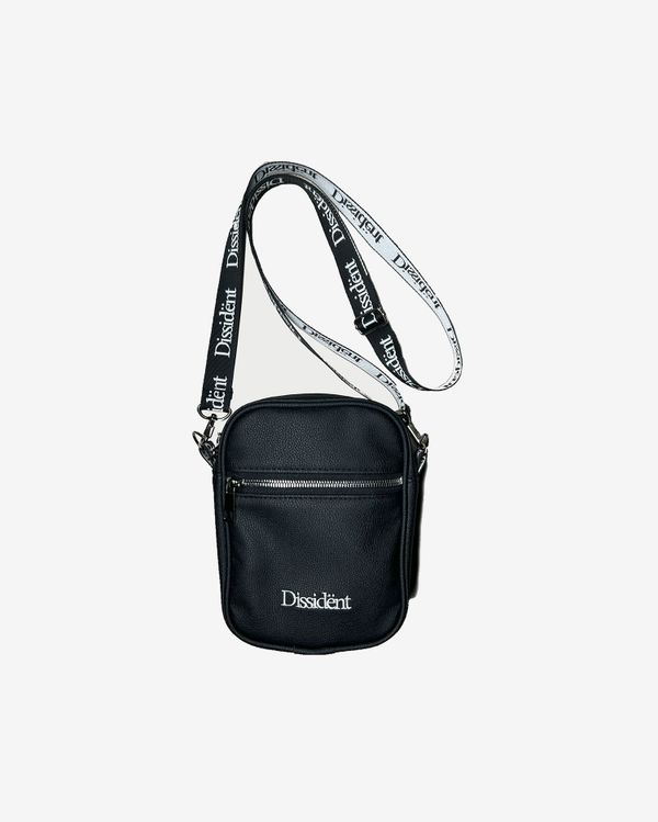 Сумка OG Logo Faux Leather черная - фото 1