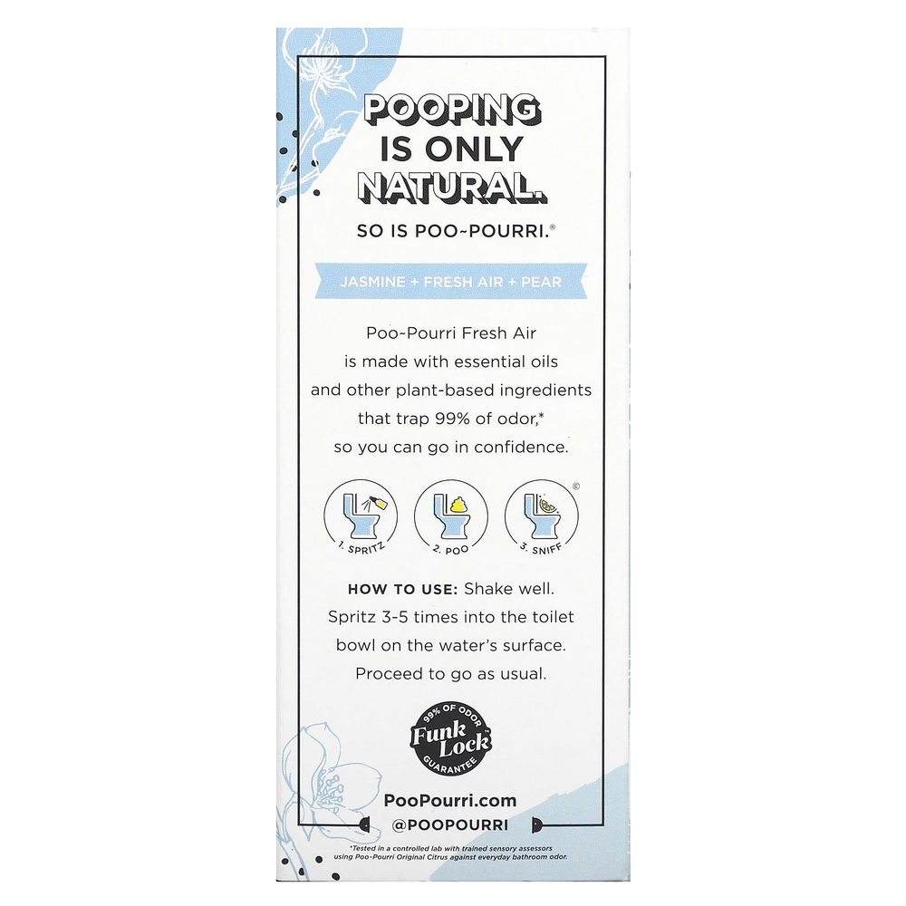 Poo-Pourri, спрей для туалета Before-You-Go®, свежий воздух, 59 мл
