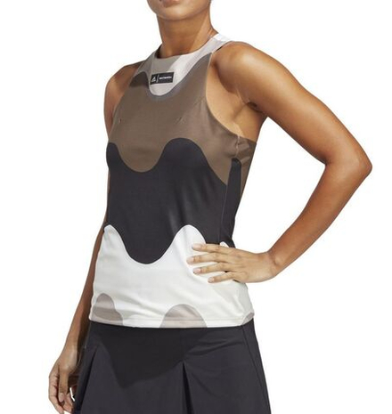 Женский топ теннисный Adidas Marimekko Tennis Tank Top - разноцветный