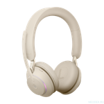 Jabra Evolve2 65 Stereo UC USB-C беспроводная гарнитура бежевая с док-станцией ( 26599-989-888 )