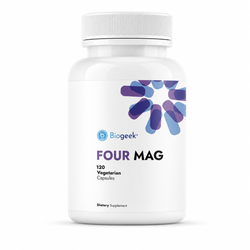 FOUR MAG / Четыре Магния 120 капсул Biogeek