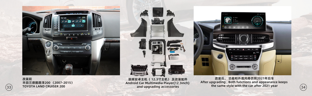 Установочный комплект для TOYOTA Land Cruiser 200 2007-2015 top  KUBERG DAFT-2769T