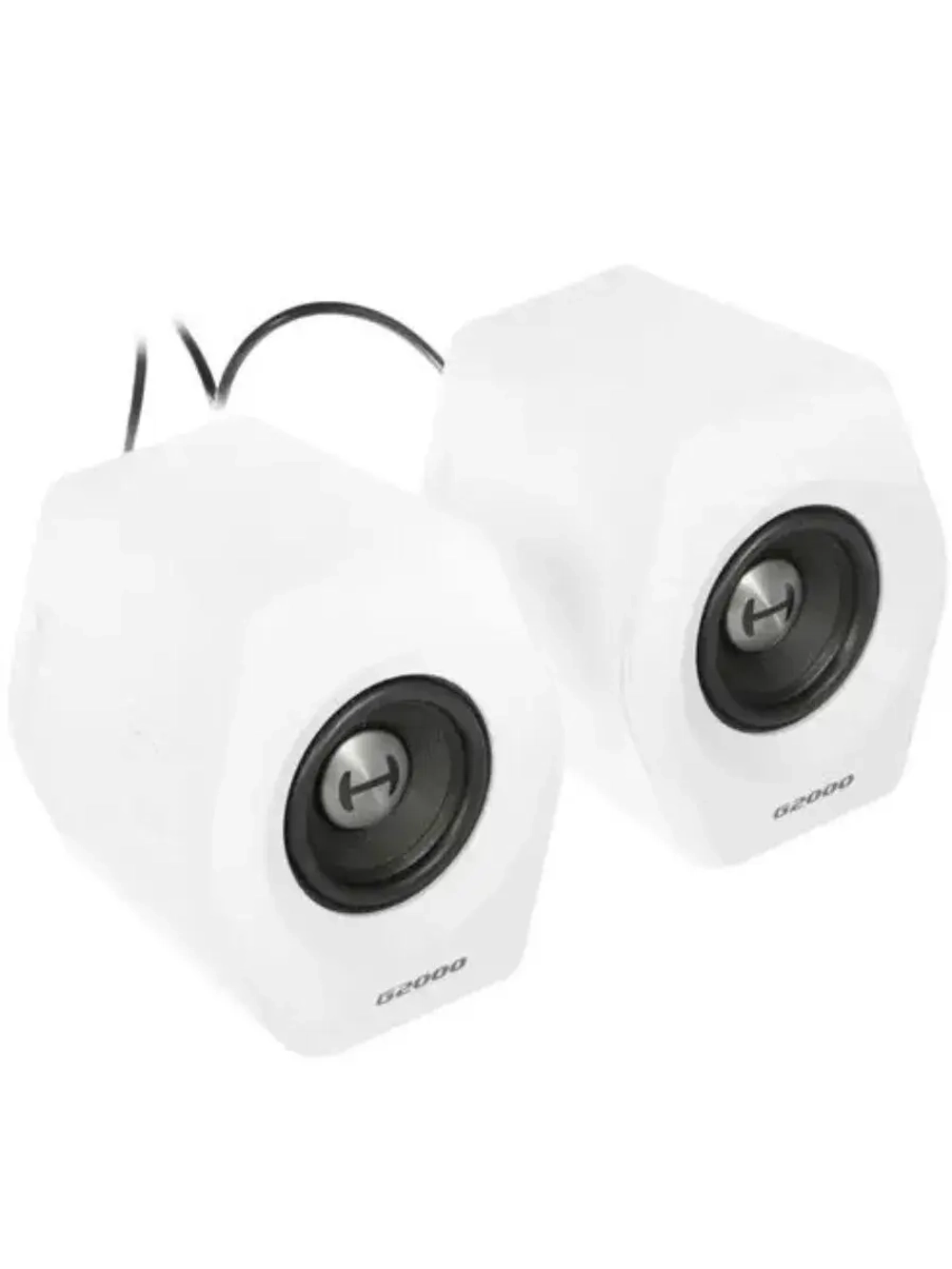 Колонки 2.0 G2000 WHITE 8 Вт, питание от сети 220В