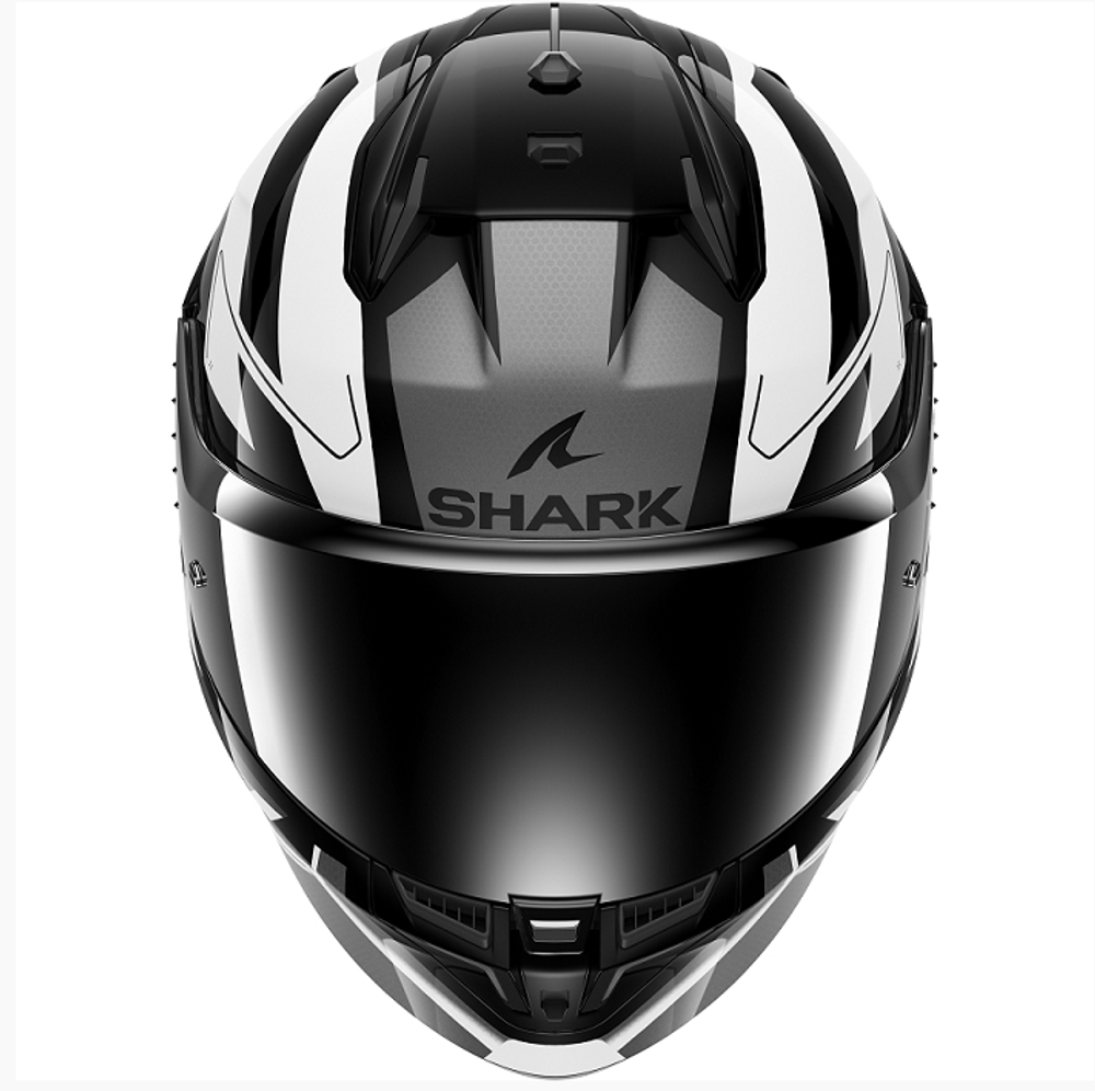 Шлем интеграл Shark D-SKWAL 3 SIZLER Black/White/Anthracite, XL