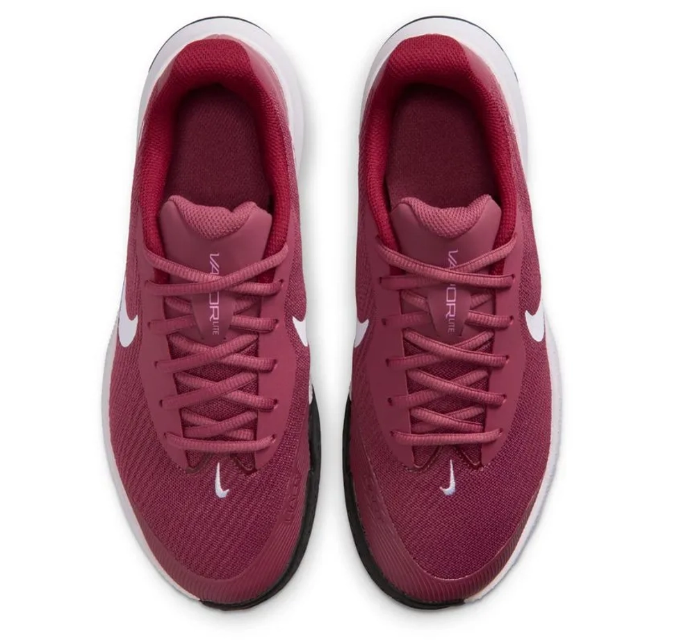 Женские Кроссовки теннисные Nike Vapor Lite 3 - pink smoke/white/vast gray/black