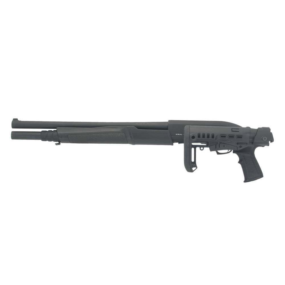 Складной приклад Hatsan Escort, DLG Tactical. Черный (арт.DLG9208)
