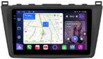 Магнитола для Mazda 6 GH 2007-2012 - FarCar S400-TS18 монитор 9.5" QLED на Android 14, CarPlay, 4G SIM-слот