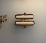 Wall design lamp Circuit by Apparatus (2 lampshade )