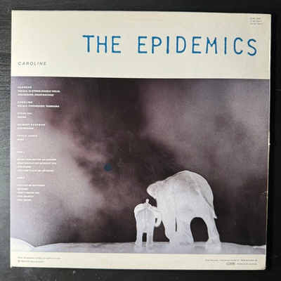 The Epidemics : Shankar / Caroline (2) ‎– The Epidemics (Германия 1986г.) ECM