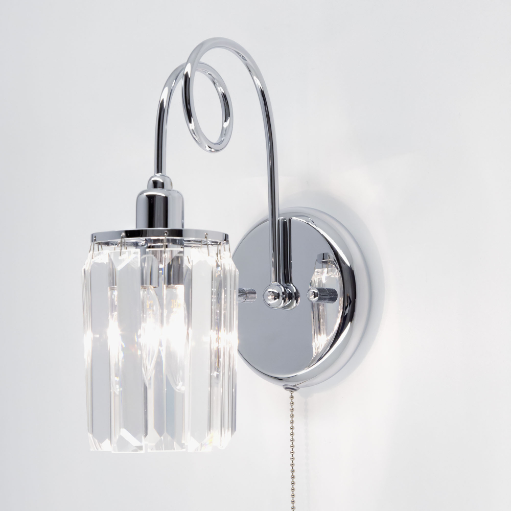 Citilux Синди CL330311 Бра хрустальное с выключателем Хром