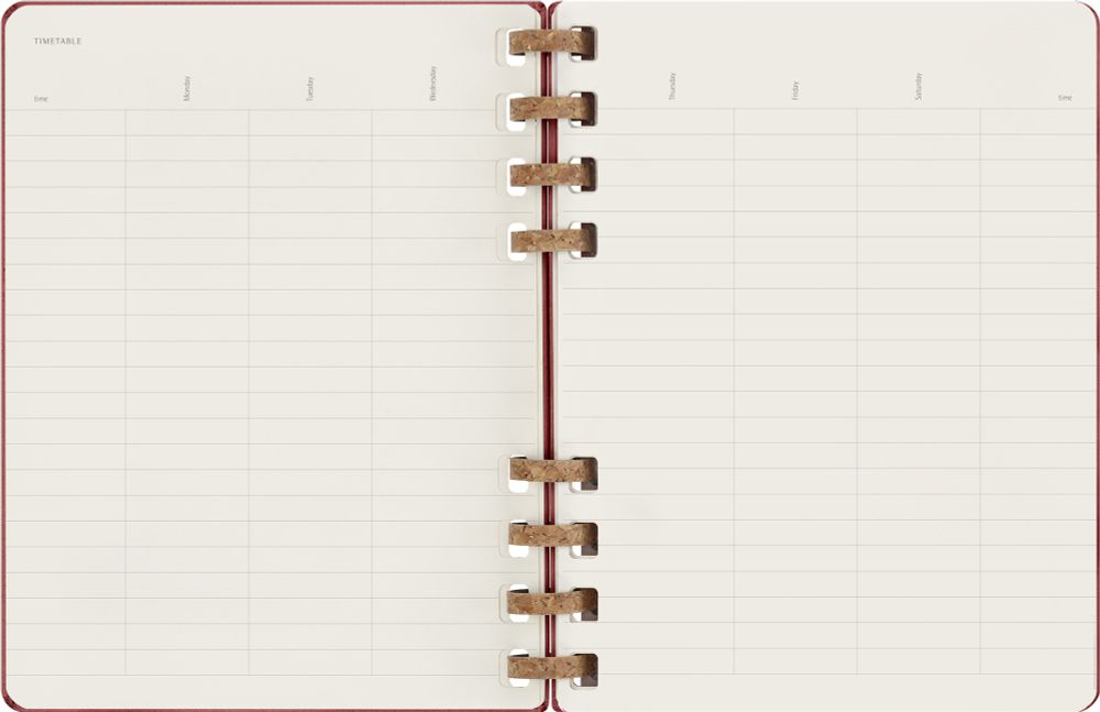 Еженедельник Moleskine SPIRAL (DHUNDSPF3212MWH4) 5