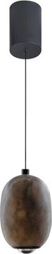 Светильник подвесной LED 7W 3000К 4034/02/01P чёрный/коричневый Geolight Stilfort