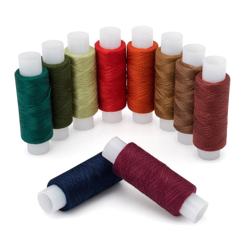 Швейные нитки (набор) 50/2, 200м, ассорти №170, 10 кат., Astra&amp;Craft