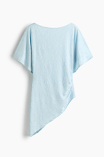 Асимметричный топ из жаккардового джерси - H&M