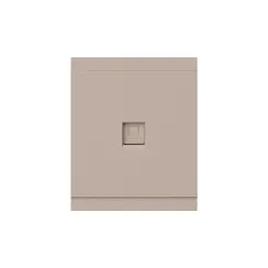 Розетка компьютерная RJ45 Cat 6 KRANZ Sete Кашемир KR-79-0723-2