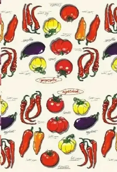 Полотенце кухонное «Flavor - Овощи» 40*57 см, микрофибра 200 гр/м2