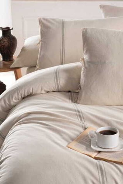 Постельное белье 2 спальное евро Arya home Yarn Dyed Genesis