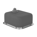 Кухонная мойка Reflexion Orta RX2438SS полированная сталь