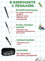Пенал школьный с наполнением