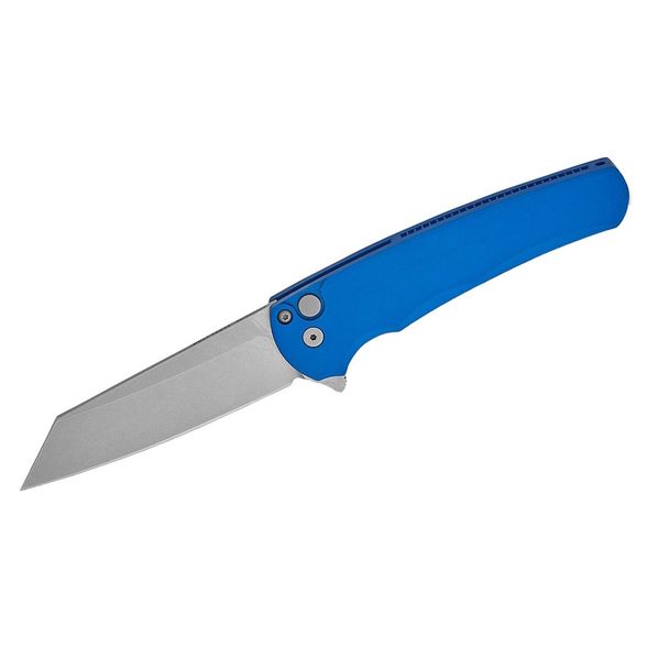 Цена наСкладной нож Pro-Tech Malibu Reverse Tanto, сталь Magnacut, рукоять синий алюминий